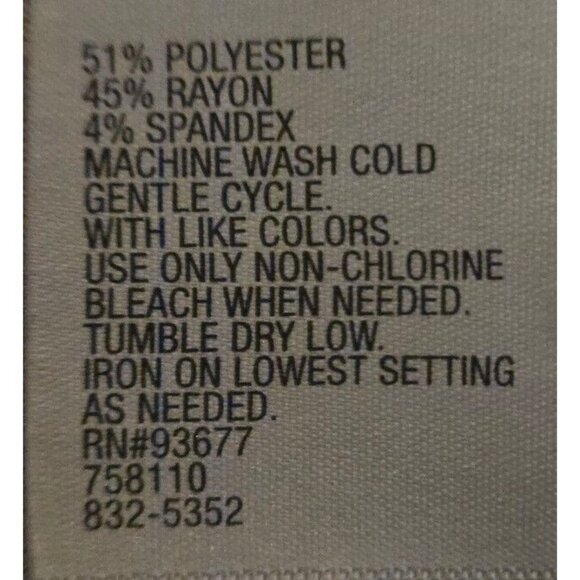 WT # 1074 Women's Worthington Large Beige Cardigan 3/4 Sleeves - Picture 3 of 5